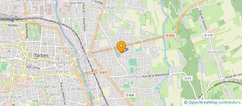 localisation de l'entreprise SCI BARRIERE  SEMEAC