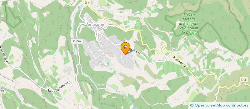 localisation de l'entreprise SCI BARRIONUEVO  VENASQUE