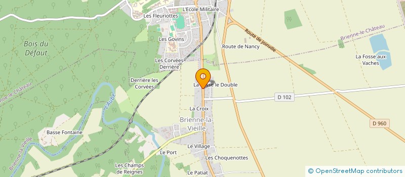 localisation de l'entreprise SCI BARROIS  BRIENNE-LA-VIEILLE