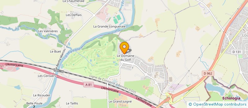 localisation de l'entreprise SCI BARRY  CHANGE