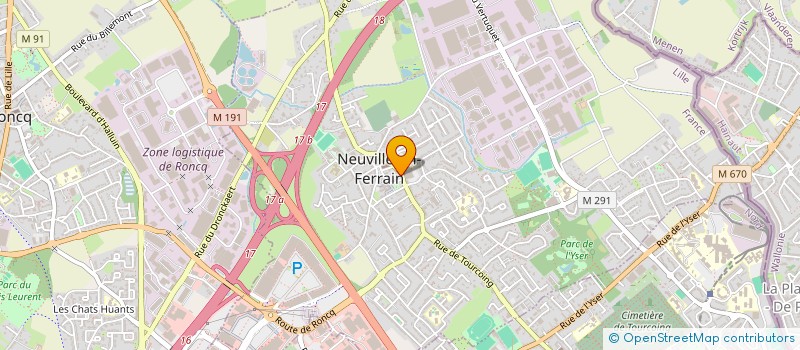 localisation de l'entreprise SCI BARRY à NEUVILLE-EN-FERRAIN