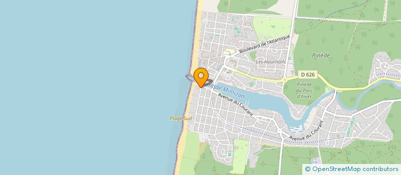 localisation de l'entreprise SCI BARSACQ  MIMIZAN