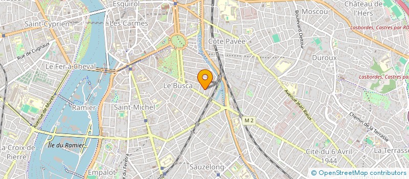 localisation de l'entreprise SCI BART à TOULOUSE