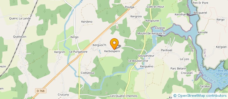 localisation de l'entreprise SCI BARTH  CARNAC