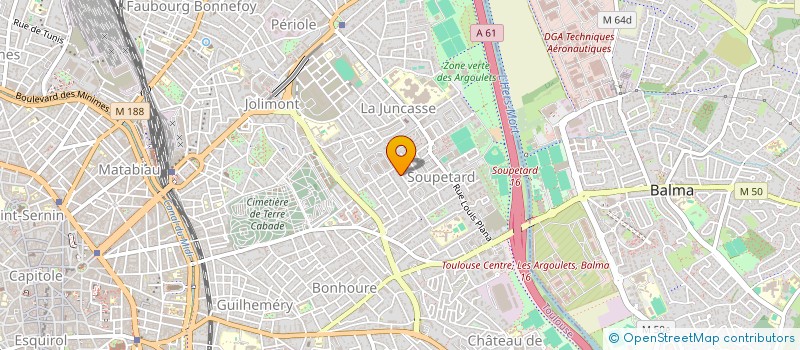localisation de l'entreprise SCI BARTH à TOULOUSE