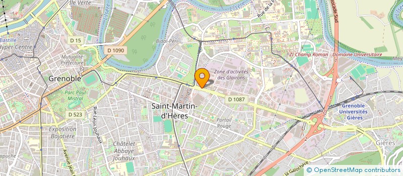 localisation de l'entreprise SCI BARTH-FAY  SAINT-MARTIN-D'HERES