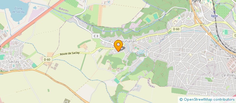 localisation de l'entreprise SCI BARTHEL  VAUHALLAN