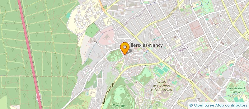 localisation de l'entreprise SCI BARTHEL à VILLERS-LES-NANCY