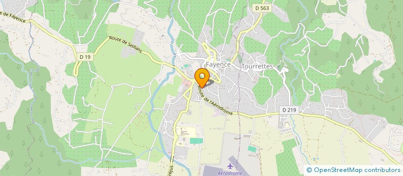 localisation de l'entreprise SCI BARTHELEMY  FAYENCE