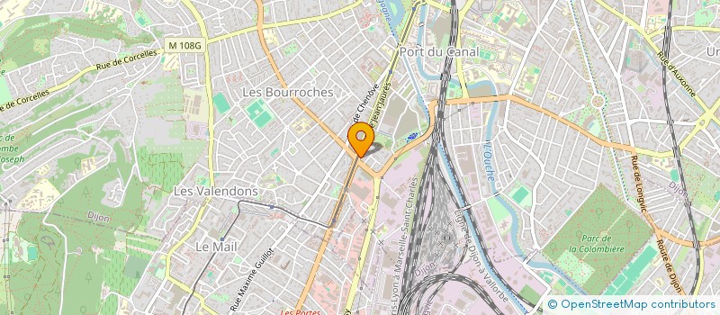 localisation de l'entreprise SCI BARTHELEMY à DIJON