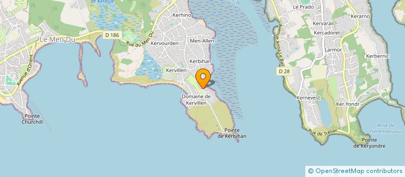 localisation de l'entreprise SCI BARTHELEMY   TY GUARD  LA TRINITE-SUR-MER