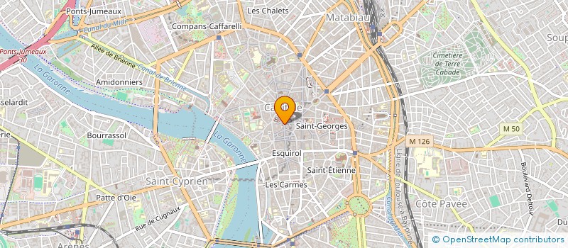localisation de l'entreprise SCI BARTHERE SAINT ROME à TOULOUSE