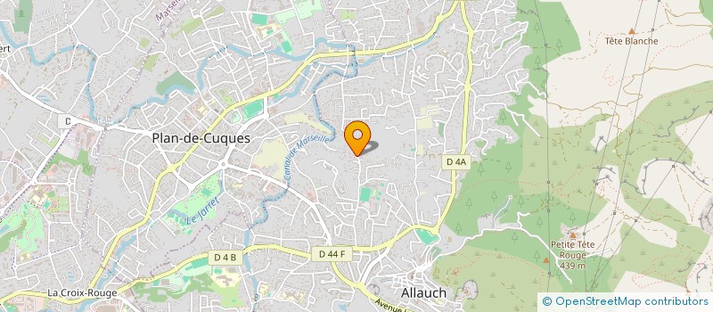 localisation de l'entreprise SCI BARTHEZ-DASSING  ALLAUCH