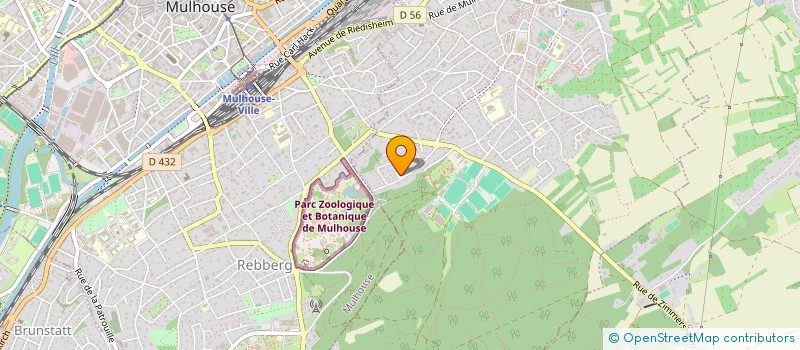 localisation de l'entreprise SCI BARTHOLDI  RIEDISHEIM