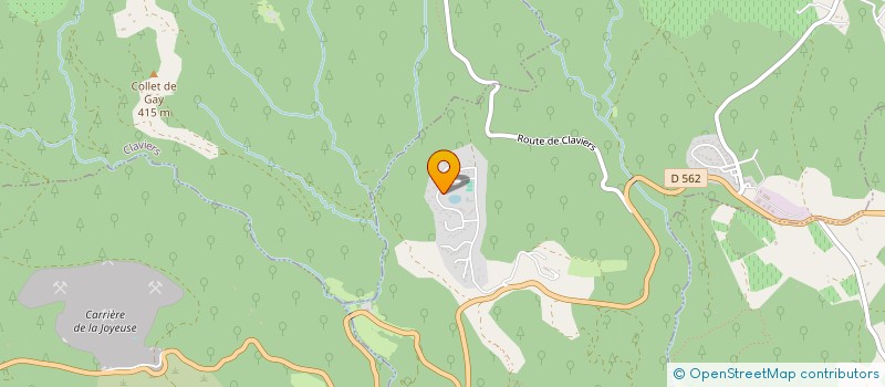 localisation de l'entreprise SCI BARTHOLOMEUS  SEILLANS