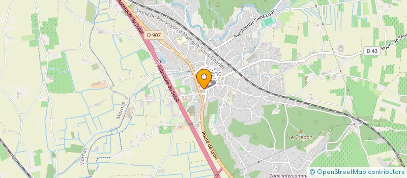 localisation de l'entreprise SCI BARTOLO ET FILS à PIOLENC