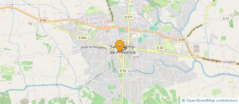 localisation de l'entreprise SCI BARTSCHI  SAINT-REMY-DE-PROVENCE