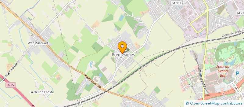 localisation de l'entreprise SCI BARUZZI-BUCHET  PREMESQUES