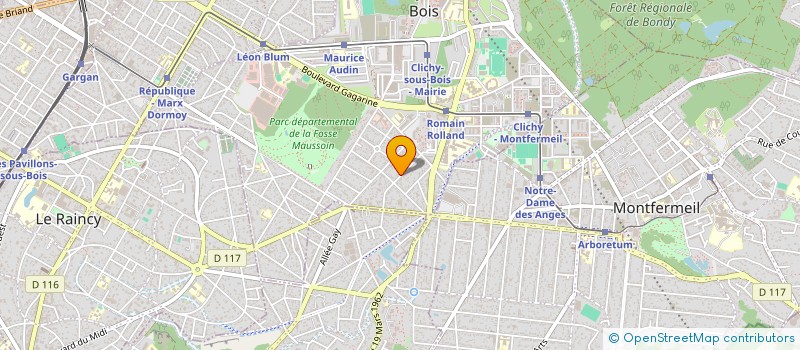 localisation de l'entreprise SCI BARZEZOU à CLICHY-SOUS-BOIS