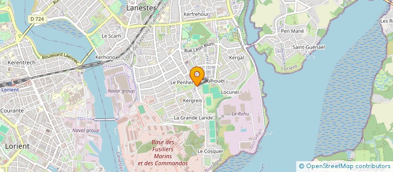 localisation de l'entreprise SCI BAS  LANESTER