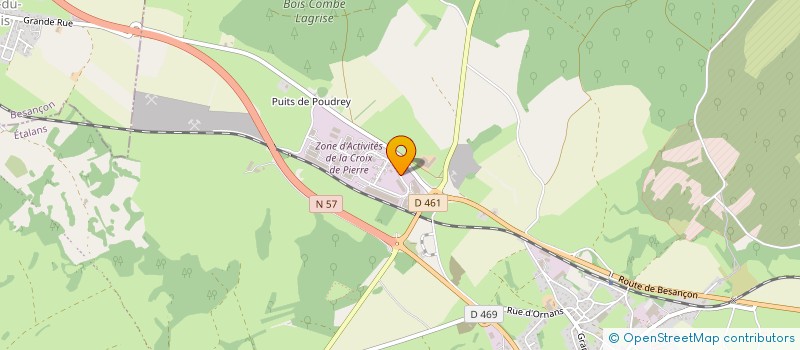 localisation de l'entreprise SCI BAS DES AGES  VERNIERFONTAINE