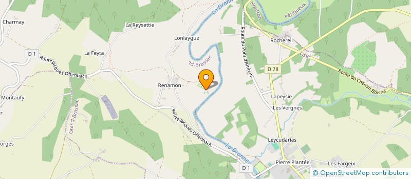 localisation de l'entreprise SCI BAS RENAMONT  GRAND-BRASSAC