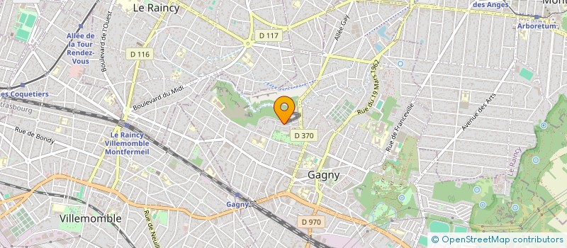 localisation de l'entreprise SCI BASCHET IMMO à GAGNY