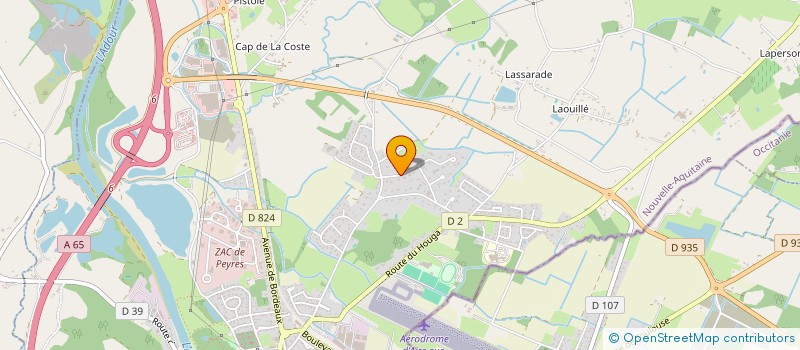 localisation de l'entreprise SCI BASCOP  AIRE-SUR-L'ADOUR