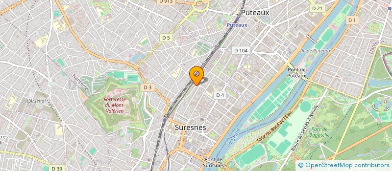 localisation de l'entreprise SCI BASEM à SURESNES