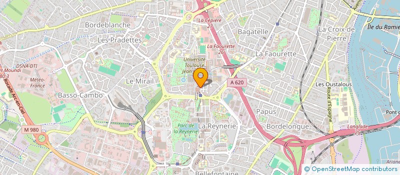 localisation de l'entreprise SCI BASHIC à TOULOUSE