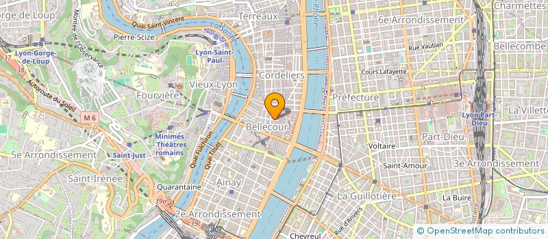 localisation de l'entreprise SCI BASIC EAST VILLAGE  LYON