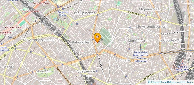 localisation de l'entreprise SCI BASINGSE  PARIS