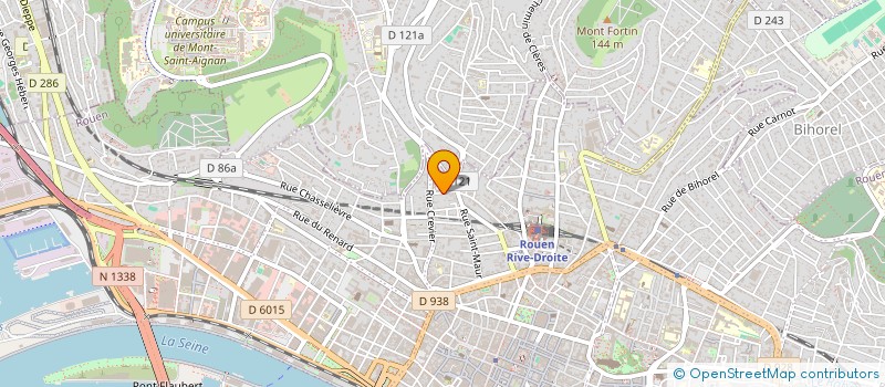 localisation de l'entreprise SCI BASINGSTOKE à ROUEN