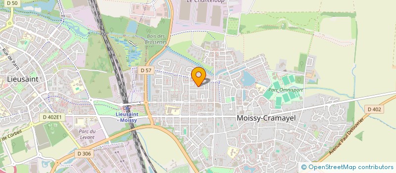 localisation de l'entreprise SCI BASKARANE RENOUGA & FAMILY  MOISSY-CRAMAYEL