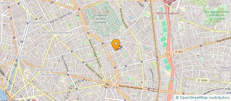 localisation de l'entreprise SCI BASKERVILLE  PARIS