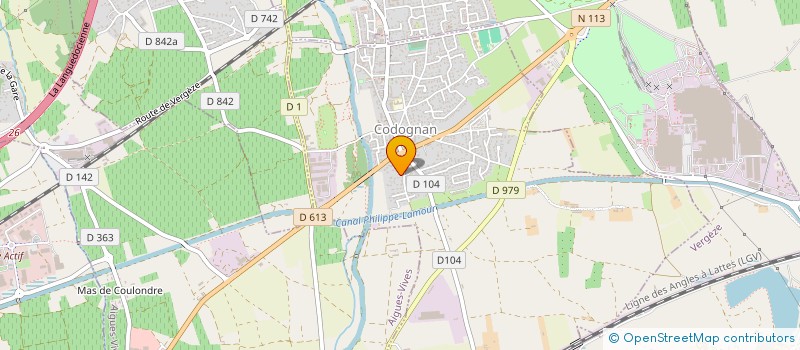 localisation de l'entreprise SCI BASMADJIAN PARENTS ET FILS  CODOGNAN