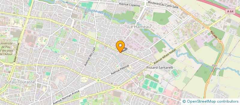 localisation de l'entreprise SCI BASQUE à PAU