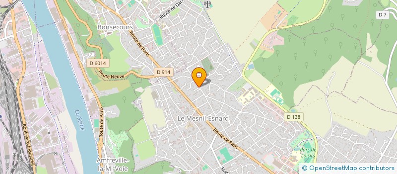 localisation de l'entreprise SCI BASQUE  LE MESNIL-ESNARD