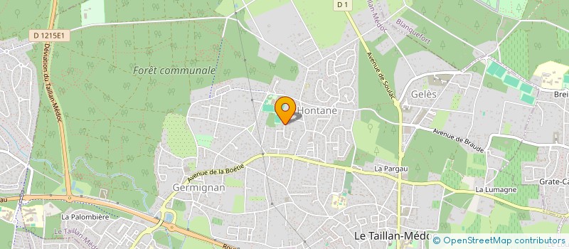 localisation de l'entreprise SCI BASQUE AND CO  LE TAILLAN-MEDOC