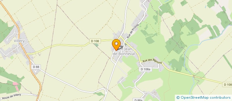 localisation de l'entreprise SCI BASSE GARNIER  SAINT-JEAN-DE-BONNEVAL