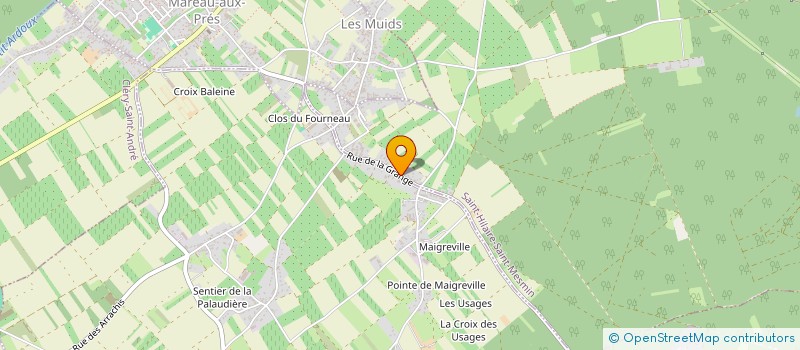 localisation de l'entreprise SCI BASSET BODU  SAINT-HILAIRE-SAINT-MESMIN