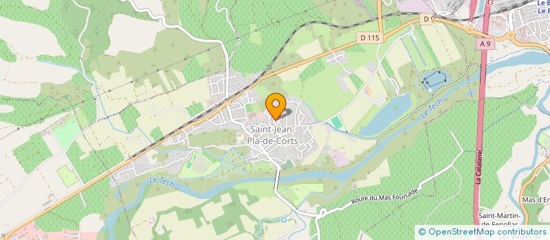 localisation de l'entreprise SCI BASSIBES  SAINT-PIERRE-DELS-FORCATS