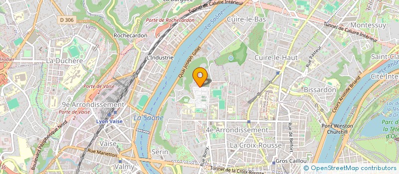 localisation de l'entreprise SCI BASSON-SUD  LYON