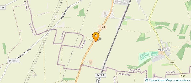 localisation de l'entreprise SCI BASSONVILLE à ANGERVILLE