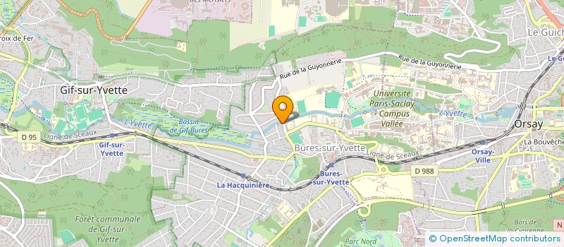 localisation de l'entreprise SCI BAST  SAINT-PAUL-EN-BORN