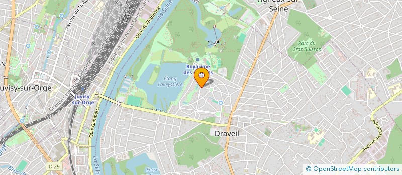 localisation de l'entreprise SCI BASTALE à DRAVEIL