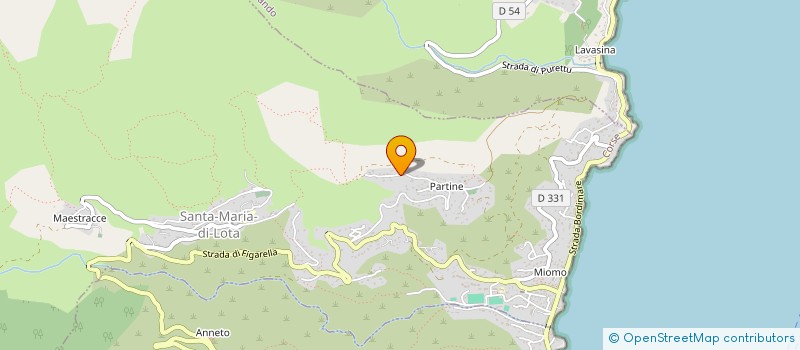 localisation de l'entreprise SCI BASTIAC à BASTIA
