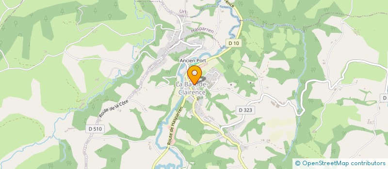 localisation de l'entreprise SCI BASTIDA  USTARITZ