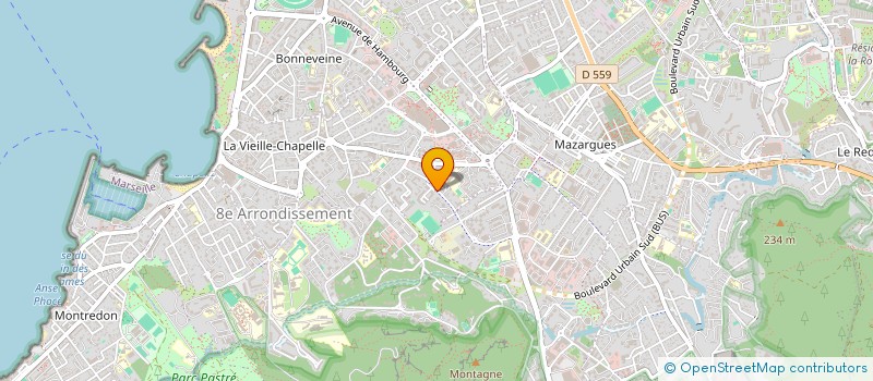 localisation de l'entreprise SCI BASTIDE à MARSEILLE