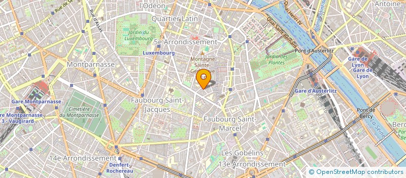 localisation de l'entreprise SCI BASTIDE à PARIS